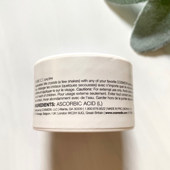 ✨💋SOLD💋✨ COSMEDIX Pure C Vitamin C Mixing Crystals - Picture 3 of 7